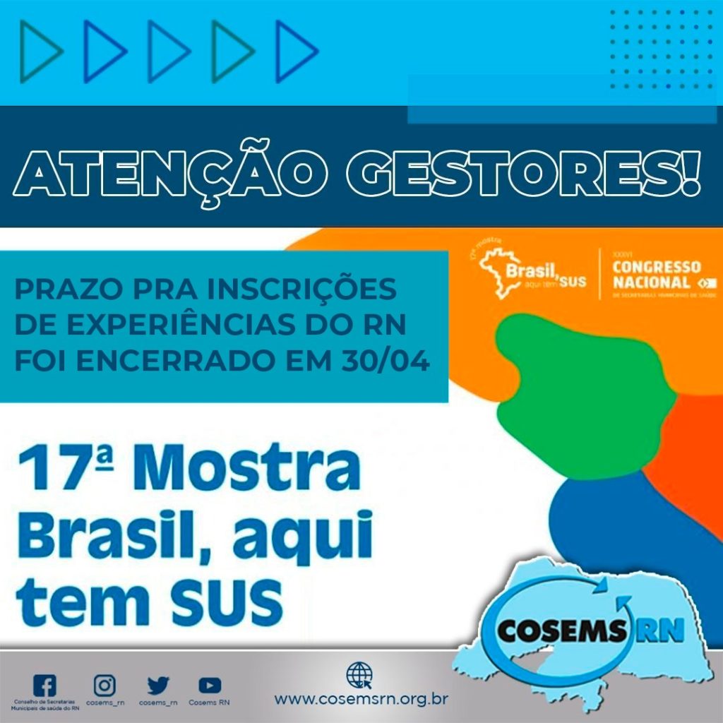 Mostra Brasil Aqui Tem Sus Sistema Disponibilizado Pelo Conasems