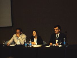 Solane Costa coordena debate no 27º Congresso do Conasems