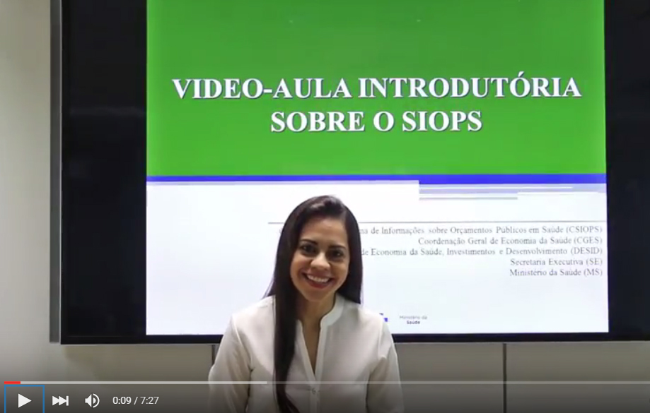 Siops: Conasems lança vídeo-aulas para orientar gestores