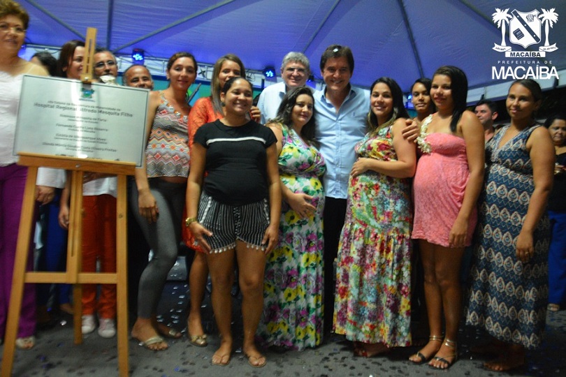 Ao lado do governador, prefeito Fernando Cunha inaugura novas instalações da maternidade de Macaíba