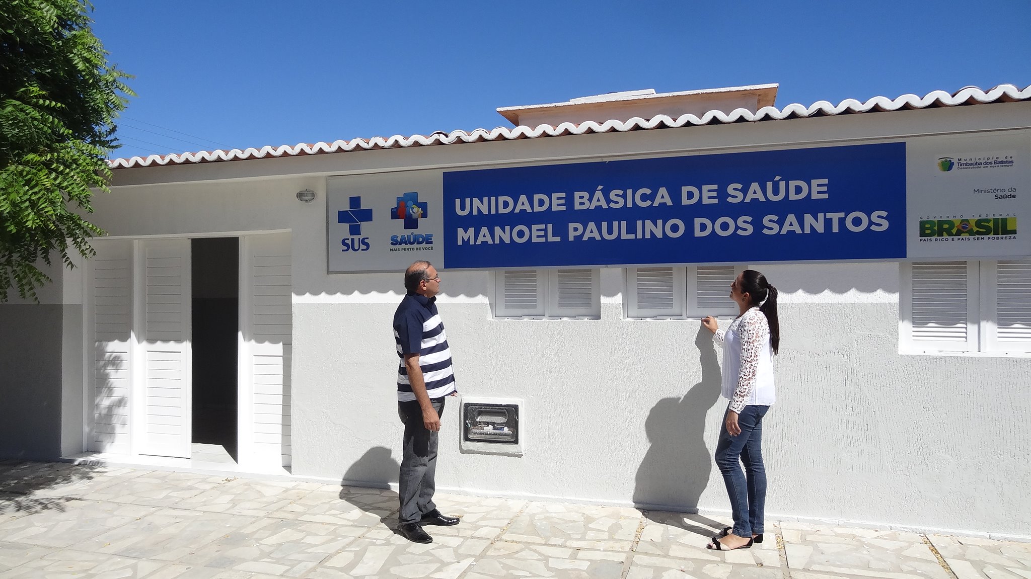 SMS de Timbaúba dos Batistas inaugura novas instalações da UBS Manoel Paulino dos Santos