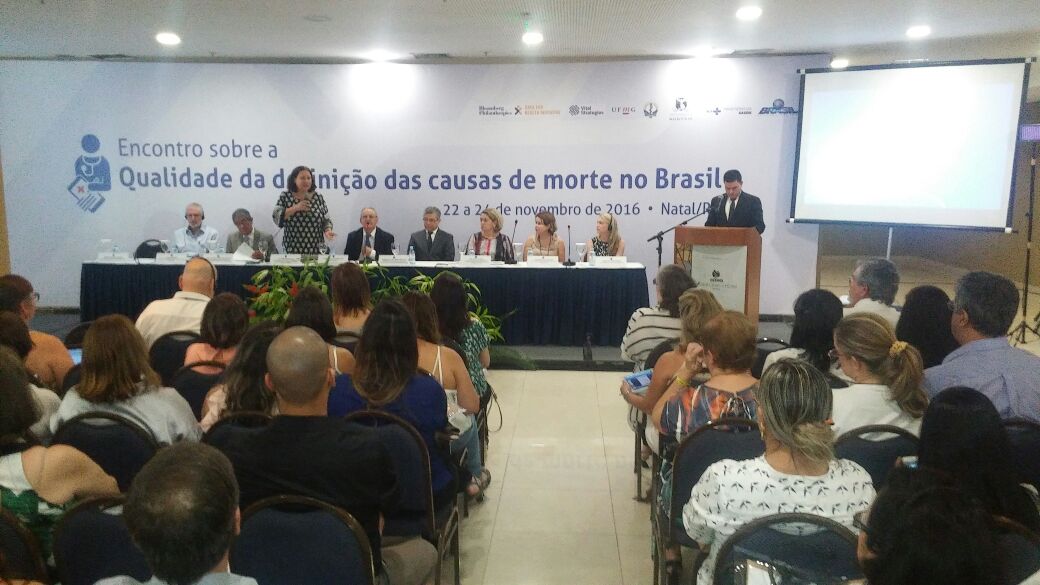 Cosems participou da abertura do Encontro sobre a qualidade da definição das causas de mortes no Brasil