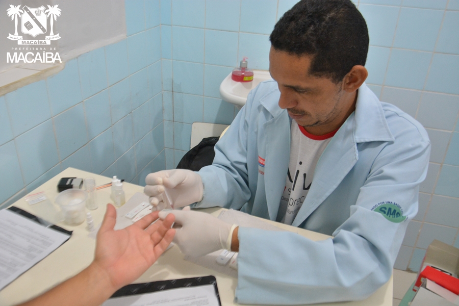 Em Macaíba, posto da Maré sedia ação contra sífilis
