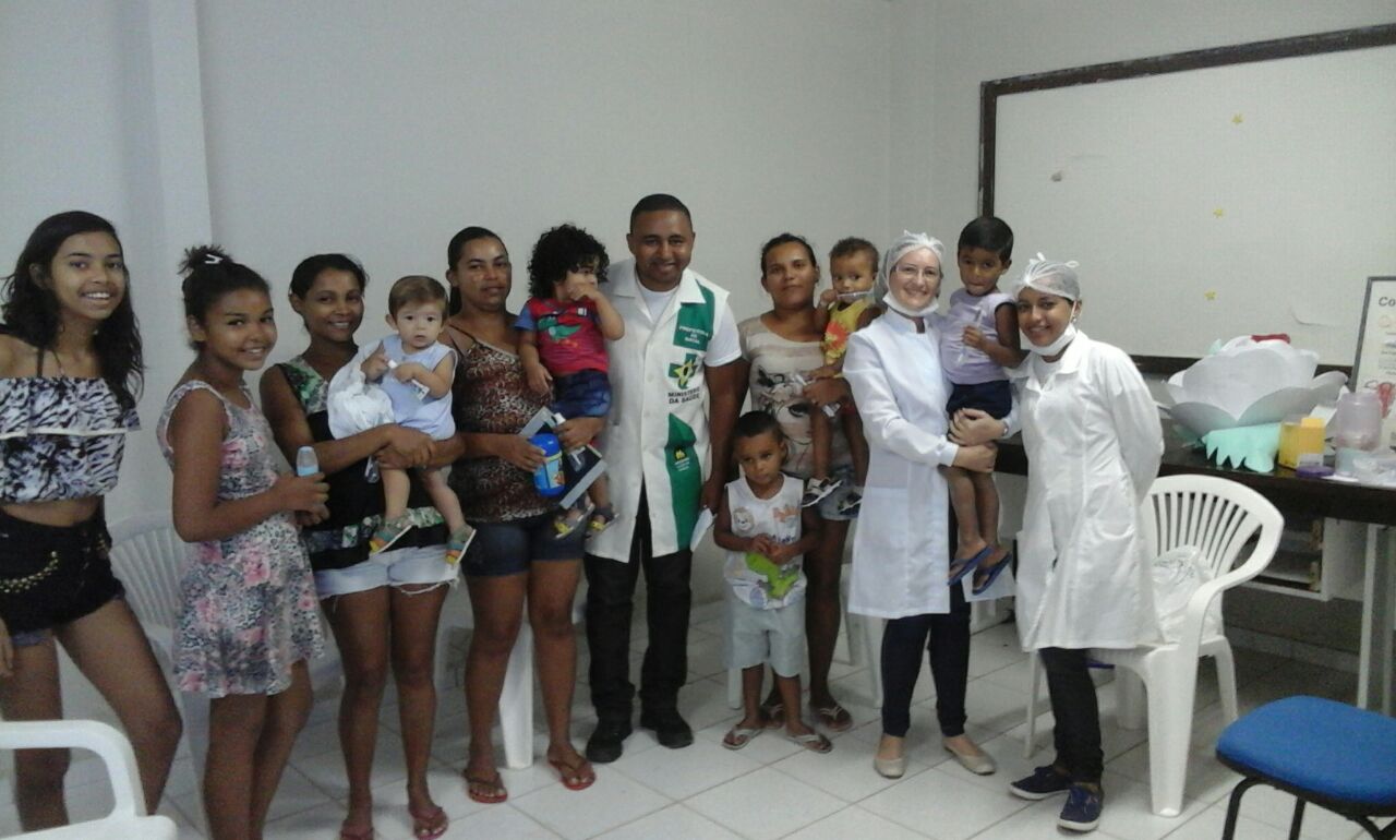 Em Natal, Unidade de Saúde José Sarney desenvolve projeto de saúde bucal de crianças
