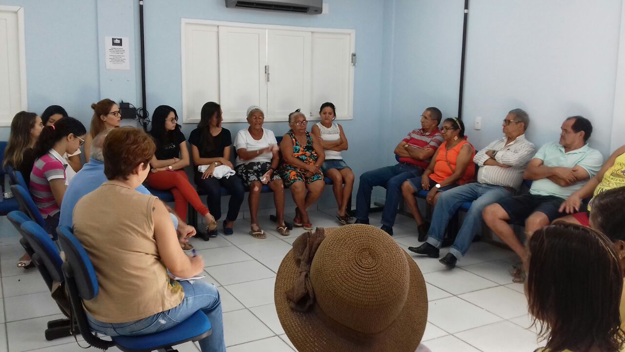 NATAL: Unidade de Brasília Teimosa promove grupo de terapia comunitária