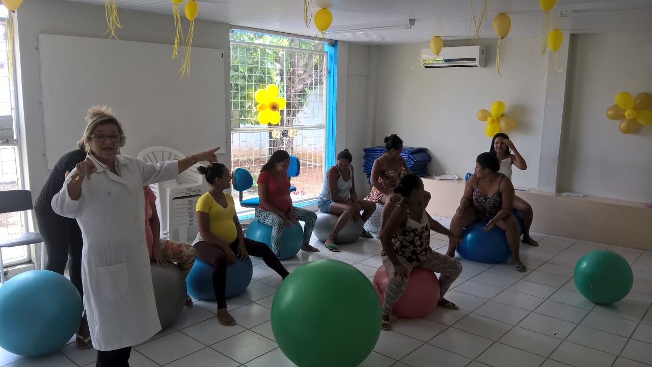 Em Natal, gestantes do bairro Nazaré participam de atividades de saúde 