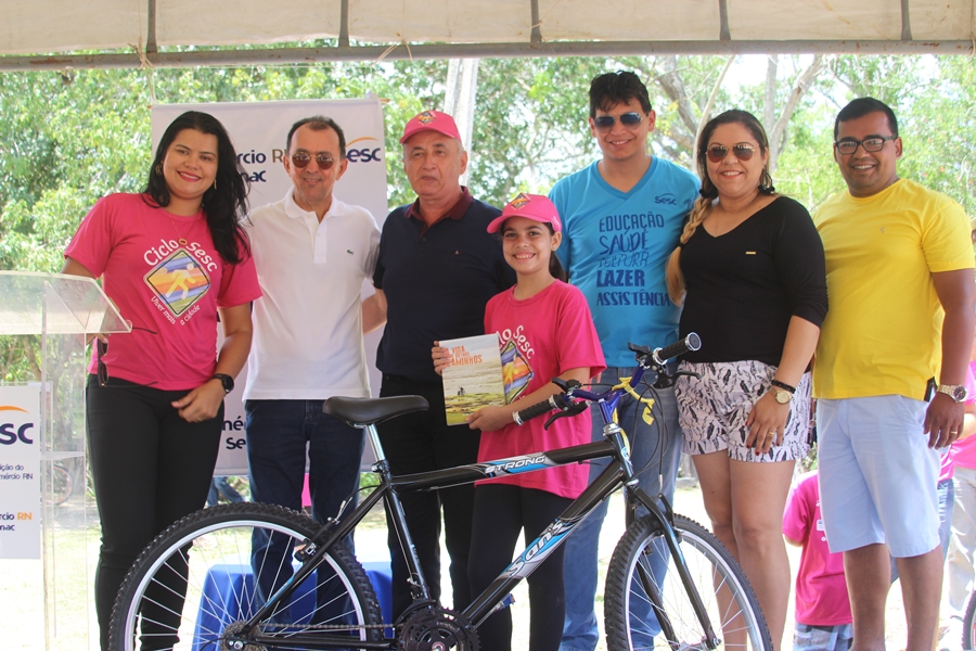 Pedal leva cultura e conscientização sobre o “Outubro Rosa” para população de Macaiba