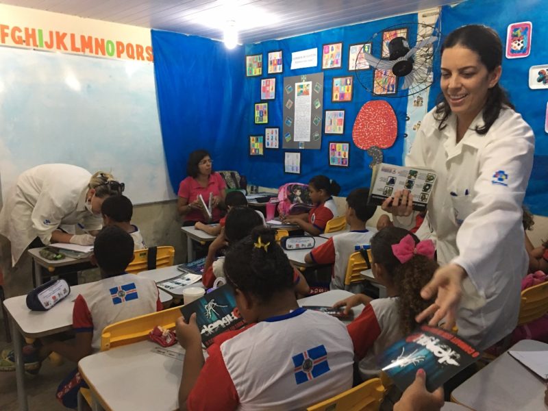Cárie Zero realiza 150 atendimentos em escola do Regomoleiro III em São Gonçalo do Amarante