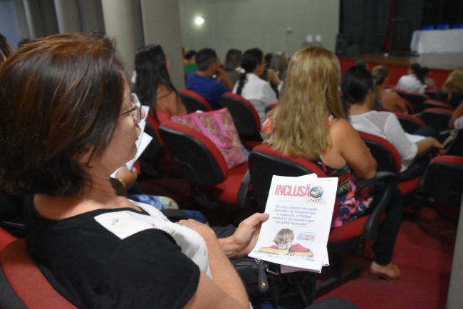 Palestra sobre inclusão de crianças com síndrome de Down é realizada em São Gonçalo do Amarante