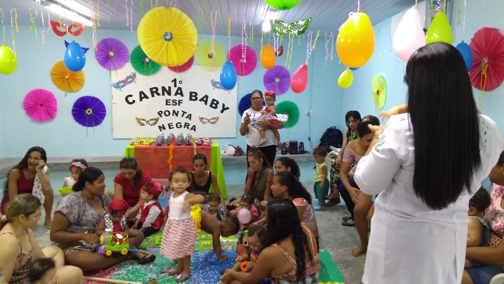 Unidade de Saúde de Ponta Negra realiza o 1º CarnaBaby