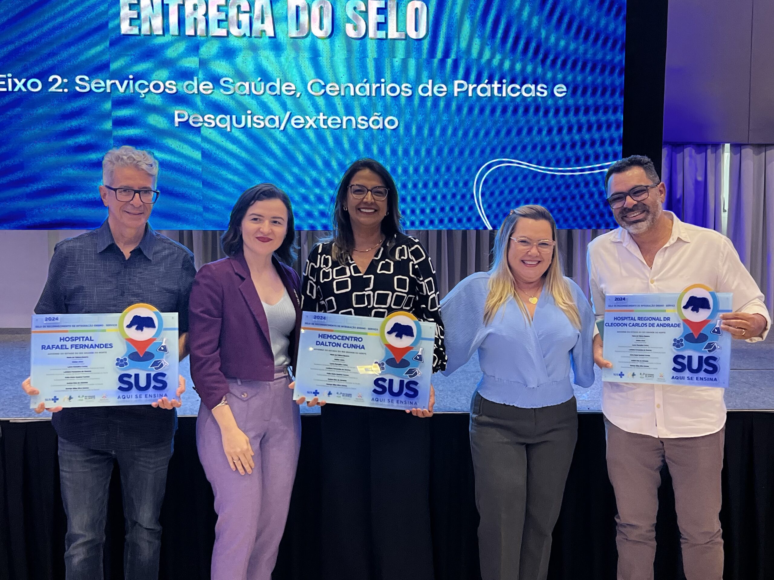 COSEMS PARTICIPA DE CERTIFICAÇÃO A INSTITUIÇÕES E SERVIÇOS DE SAÚDE COM SELO “SUS AQUI SE ENSINA”